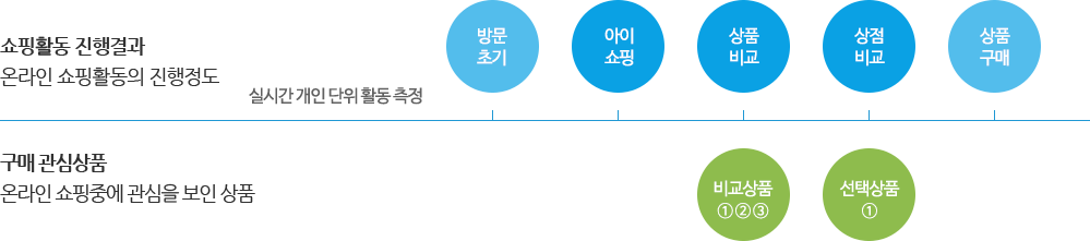 온라인 쇼핑 활동 분석을 활용한 지능형 마케팅 예시