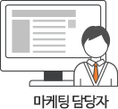 개발자 없이 마케팅 담당자 스스로 캠페인 대상자를 실시간 포착하여
           사이트 이탈전에 마케팅 수행 가능